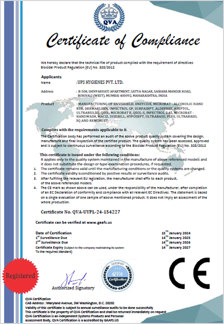 CE-Certificate